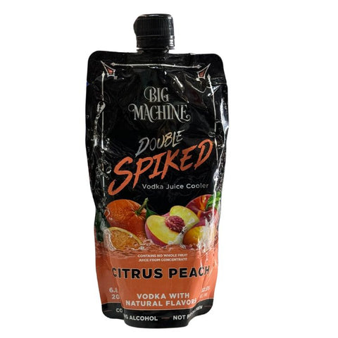 Big Machine Double Spiked Citrus Peach - 200ml
