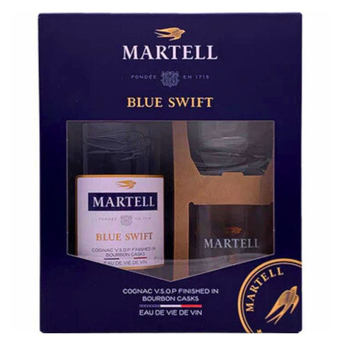 Martell Blue Swift VSOP Gift Box Cognac - 750ml