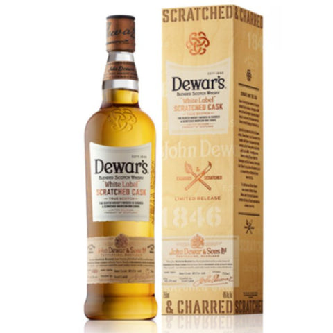 Dewar's White Label Scratched Cask Scotch Whiskey - 750ml
