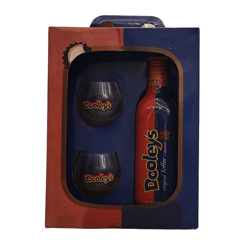 Dooley's Toffee Gift Set Cream Liqueur - 375ml