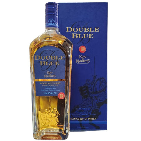 King of Knights Double Blue Scotch Whiskey  - 1L