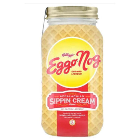 Sugarlands Appalachian Sippin' Cream Kellogg's Eggo Nog Liqueur - 750ml