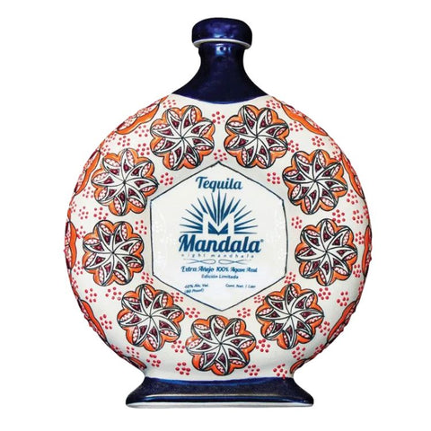Mandala Extra Anejo Tequila - 1L Ceramic Bottle