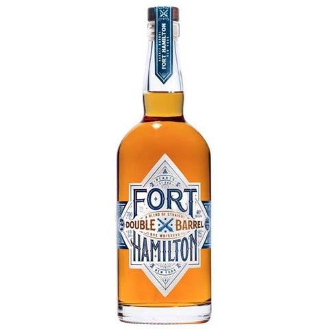 Fort Hamilton Double Barrel Rye Whiskey - 1L