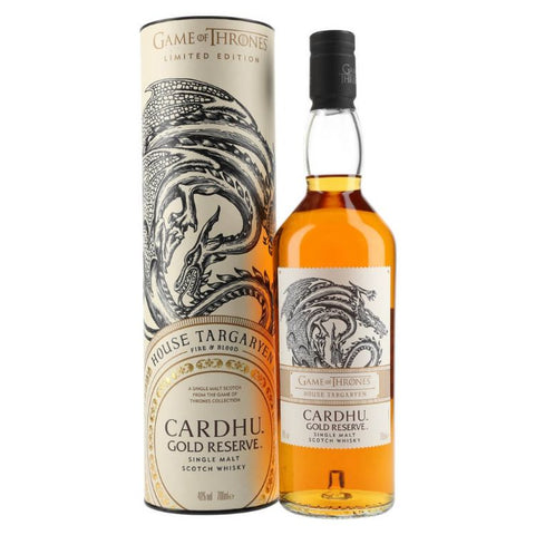 Cardhu Gold Reserve Game of Thrones House Targaryen Scotch Whiskey - 750ml