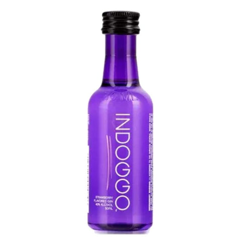 Indoggo Strawberry Gin - 10 x 50ml Mini Shot