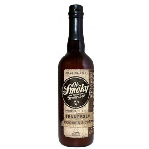 Ole Smoky Cookies & Cream Liqueur - 750ml