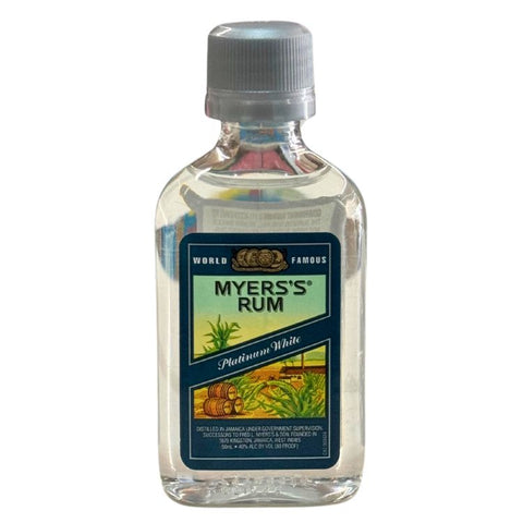 Myers Platinum White Jamaican Rum - 50ml Mini Shot