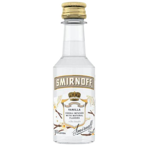 Smirnoff Vodka Vanilla 70 Proof - 50ml Mini Shot