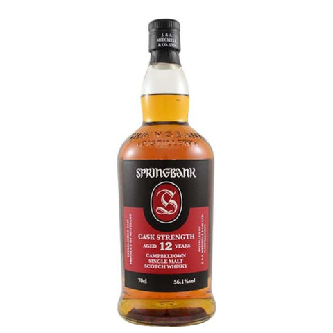Springbank 12Yr Cask Strength Scotch  Whiskey - 750ml