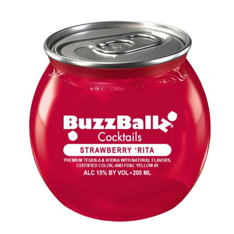 Buzzballz Tequila Strawberry Rita Cocktail - 200ml