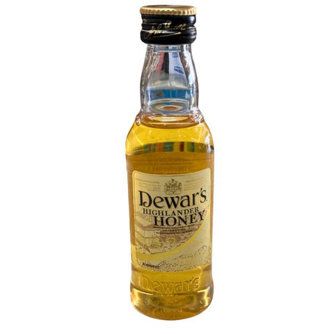 Dewar's Highlander Honey Scotch Whiskey - 50ml Mini Shot