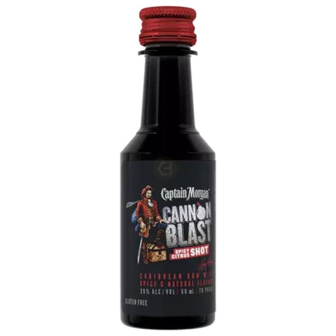 Captain Morgan Cannon Blast Rum - 50ml Mini Shot