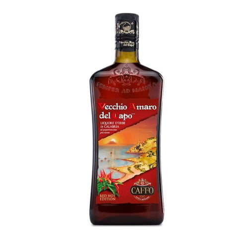 Caffo Vecchio Amaro Del Capo Hot Chili Pepper Red Hot Edition Liqueur  - 750ml