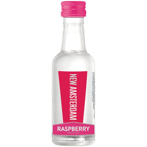 New Amsterdam Raspberry Vodka - 50ml Mini Shot