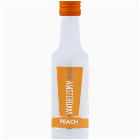 New Amsterdam Peach Vodka - 50ml Mini Shot