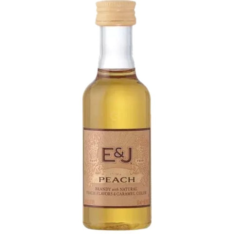 E&J Peach Brandy - 50ml Mini Shot