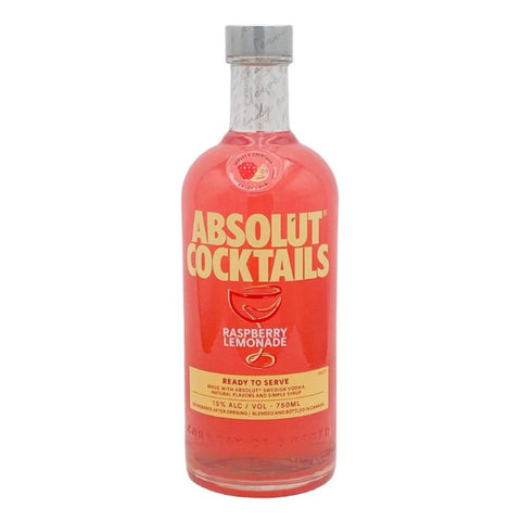 Absolut  Raspberry Lemonade Vodka - 750ml Bottle