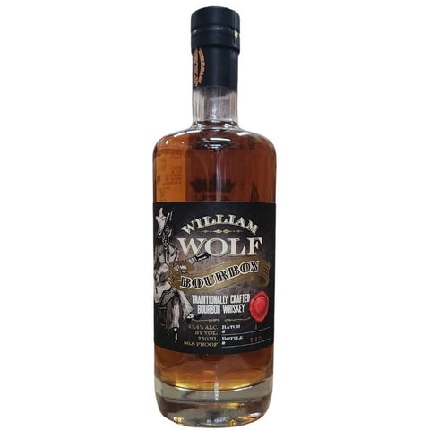 William Wolf Straight Bourbon Whiskey - 750ml
