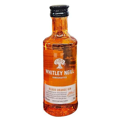 Whitley Neill Blood Orange Gin - 50ml Mini Shot x 12