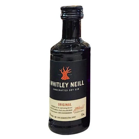Whitley Neill Original Dry Gin -  50ml Mini Shot x 12